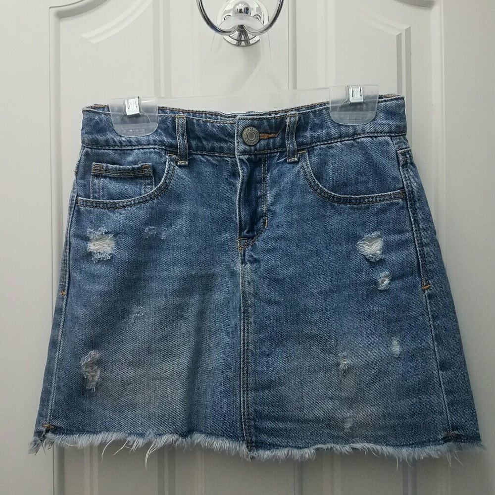 Gap Distressed Denim Mini Skirt for Girls